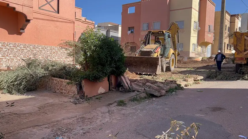 سطات تريد حريتها .. باشا المدينة يستمر في حملة تحرير الملك العمومي