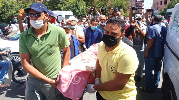 تشييع جثمان الفنان المغربي الكبير "عبد الجبار لوزير"