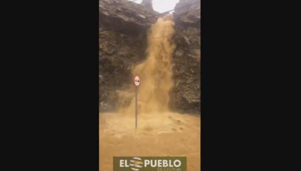 أمطار غزيرة و فيضانات بسبتة المحتلة