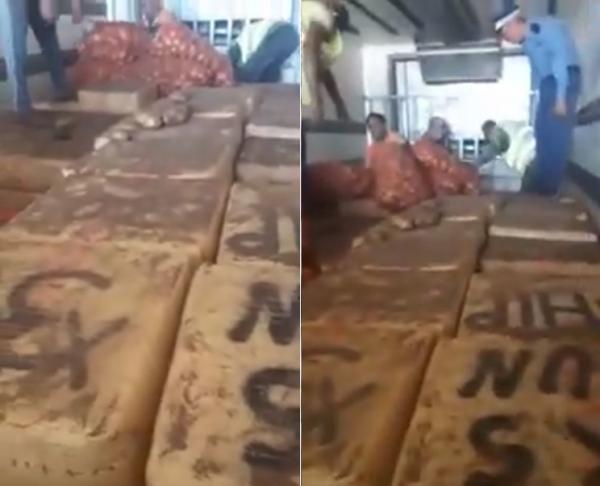 إجهاض عملية تهريب أطنان من مخدر الشيرا بمعبر الكركارات