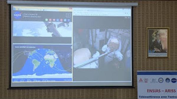 المغرب يربط أول اتصال فضائي على صعيد العالم العربي