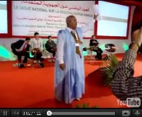 احتجاجات أعيان الداخلة على أعمال العنف 
