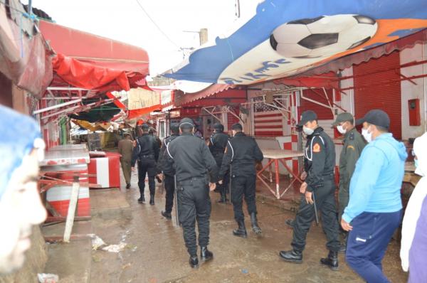 بالفيديو... السلطات تشن حملة على أكبر سويقة شعبية ببني ملال