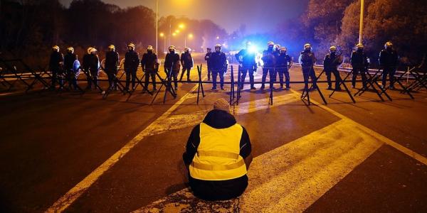 مظاهرات وأعمال شغب ببلجيكا احتجاجا على أسعار المحروقات