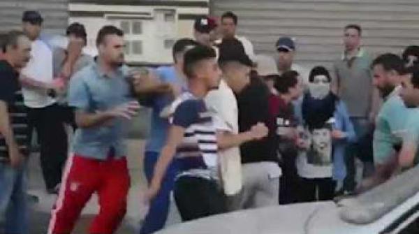 شاهد لحظة الاعتداء على طاقم دوزيم