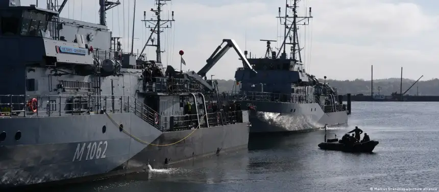 ألمانيا ترسل كاسحة ألغام إلى المتوسط استعدادا لتأمين هرمز