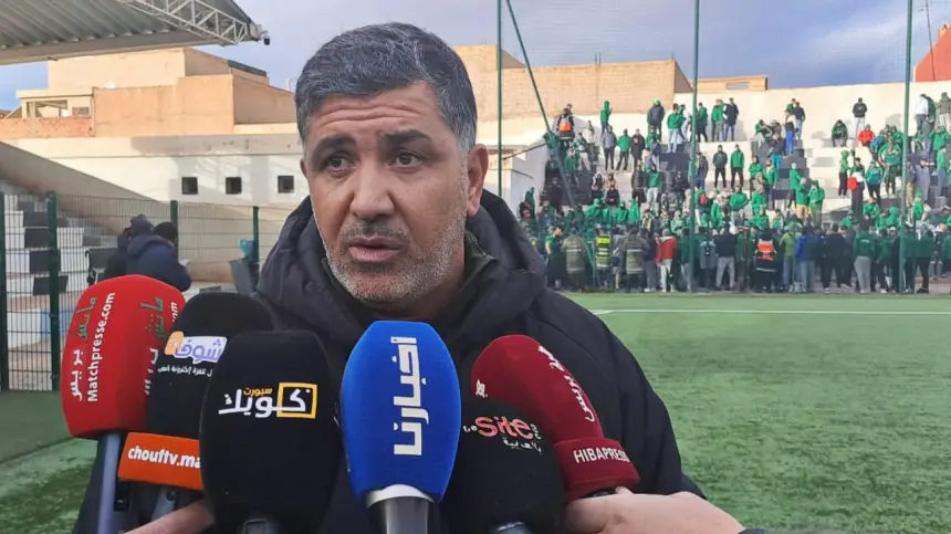 مدرب النادي القنيطري: التعادل أمام مولدية وجدة هو فوز بالنسبة لنا رغم صعوبة المقابلة