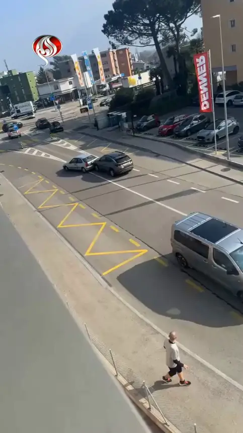 فرار فاشل: سائق يسبب حادثًا في سويسرا ثم ينقلب بسيارته