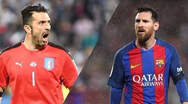 ميسي يطمح الى تسجيل أولى أهدافه في مرمى بوفون