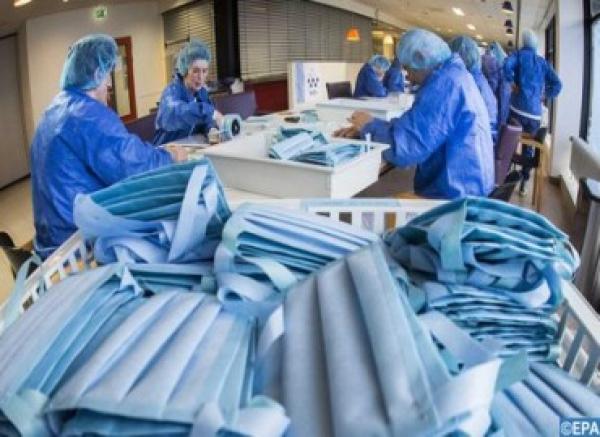 الهولدينغ الملكي يتبرع بمليون كمامة طبية