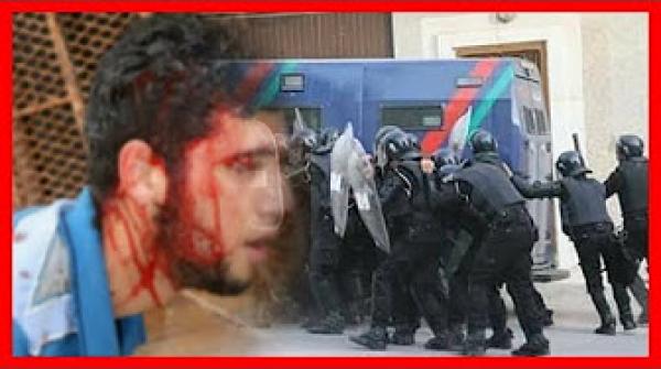 تدخل قوي للقوات الأمنية لتفرقة شباب حراك الريف