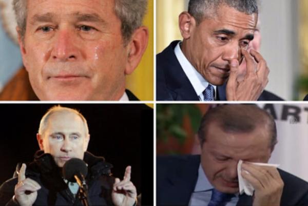 البكاء السياسي أحد أسلحة الإتصال مع الأخرين