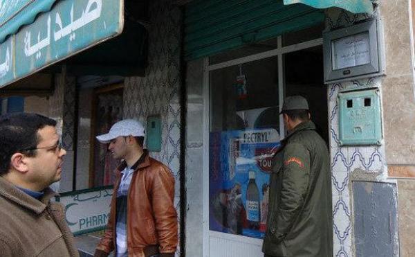 طنجة : توقيف شخصين متلبسين بمحاولة السطو على صيدلية