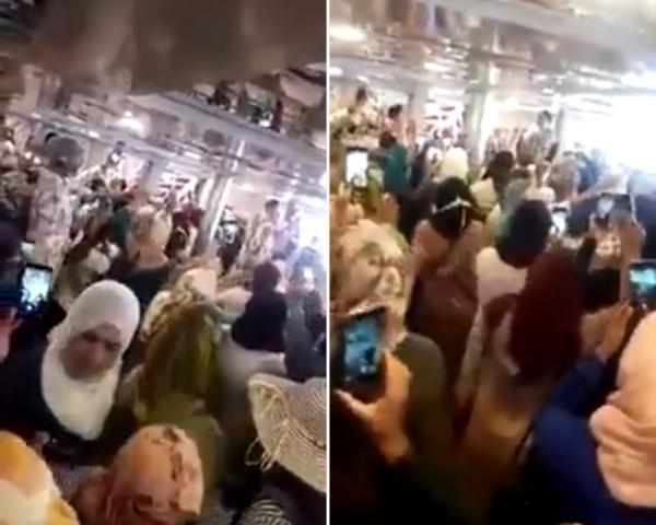 شاهد لحظة إرجاع عاملات الفراولة العالقات باسبانيا إلى المغرب