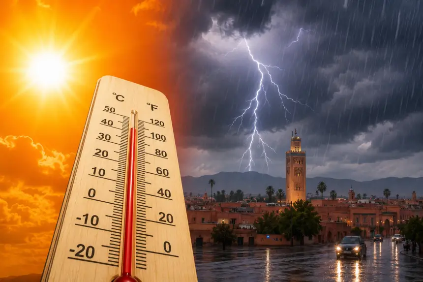 الأرصاد تدق ناقوس الخطر.. موجة حر كبيرة وأمطار رعدية تضرب عددا من أقاليم المملكة