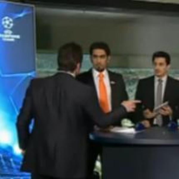 فيديو : الألماني لوثار ماثيوس \"يشتم\" مذيع الجزيرة الرياضية