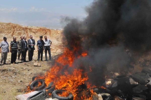 إتلاف أزيد من 300 كلغ من المخدرات بمراكش