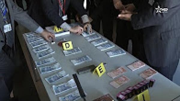 ايقاف شخصين يقومان بتزوير الأوراق النقدية ببركان