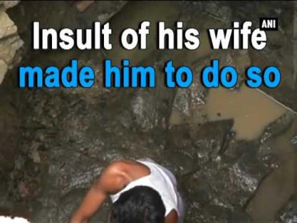 بالفيديو: هندي يحفر بئراً بمفرده خلال 40 يوماً