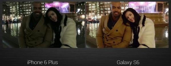 كاميرا جالاكسي إس 6 تتفوق على أيفون 6 بلس