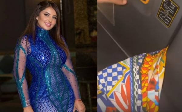 الفنانة المغربية "شذى حسون" تحتجز في السيارة بسبب فستانها(فيديو)