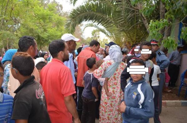 احتجاجات شعبية بعد مقتل التلميذة آسية الجعايدي في حادثة سير أمام مدرستها ( الفيديو )