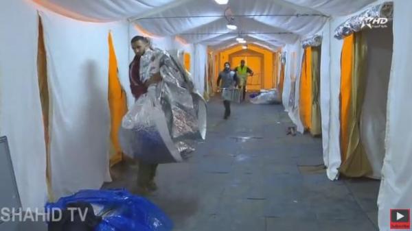 الملك يعطي تعليماته بانشاء مستشفيات ميدانية لمواجهة الانخفاض الشديد