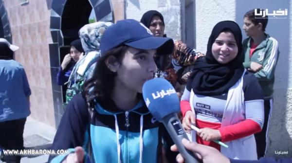 تلميذة في الباكالوريا: أستاذ كيجي تشمش عليك وخا تقرى ماغدي دير والو