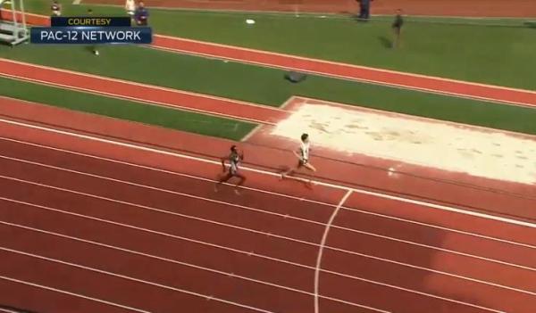 بالفيديو: احتفل قبل ثوان من وصوله لخط النهاية.. فخسر السباق