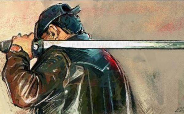 شاب يحمل سيفا كبيرا يُهدد حياة المواطنين ويمنع صلاة الفجر بمدينة تارودانت