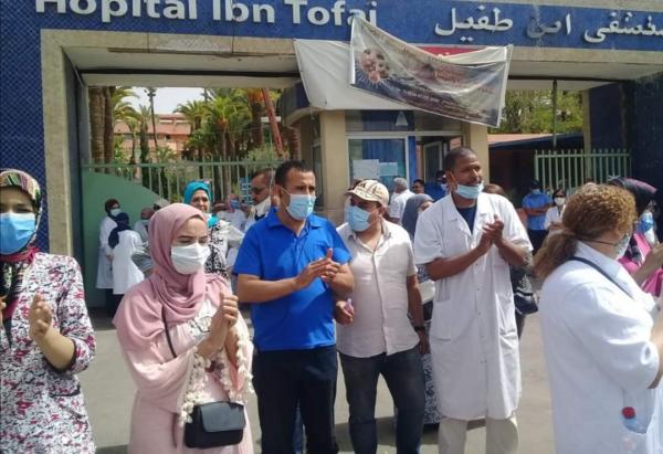 اعتصام الشغيلة الصحية بابن طفيل يتواصل ويصل يومه 21.. هل من حل؟ (صور)