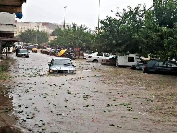 شاهد فيضانات مهولة تفضح البنية التحتية الهشة بمدينة تازة