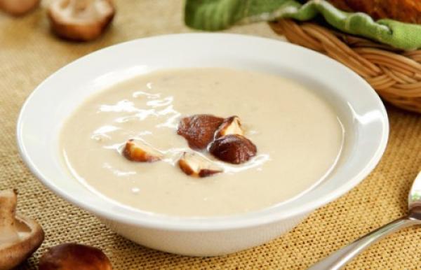 وصفة الفطر بالكريمة