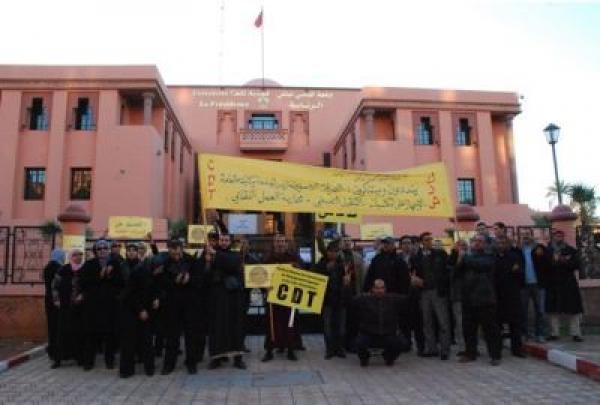 فوضى في جامعة القاضي عياض: سب وضرب وعقد مجلس الجامعة تحت حراسة أمنية مشددة