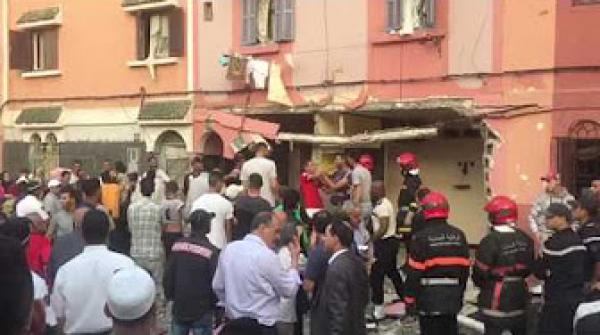 انفجار قنينة غاز صغير بحي مولاي رشيد بالبيضاء