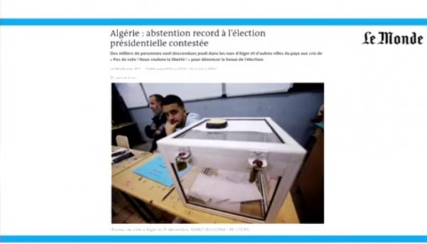 لوموند: عزوف "قياسي" عن الانتخابات الرئاسية الجزائرية