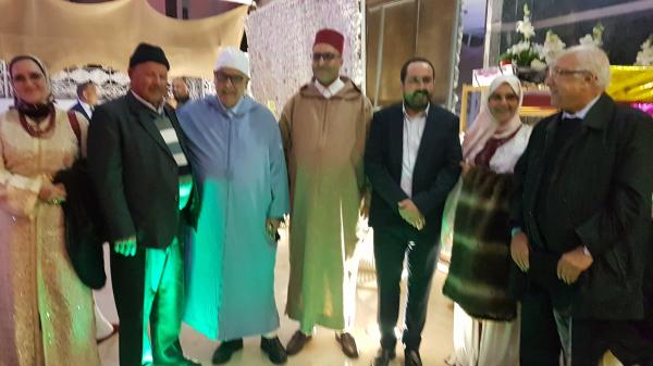 بنكيران يحضر زفاف هاجر الريسوني (صور+فيديو)