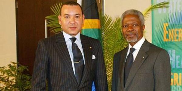 الملك محمد السادس يٌعزي أسرة كوفي عنان ..وهذا ما قاله في حقه