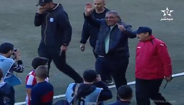 استقبال رائع للعامري من طرف الجماهير التطوانية