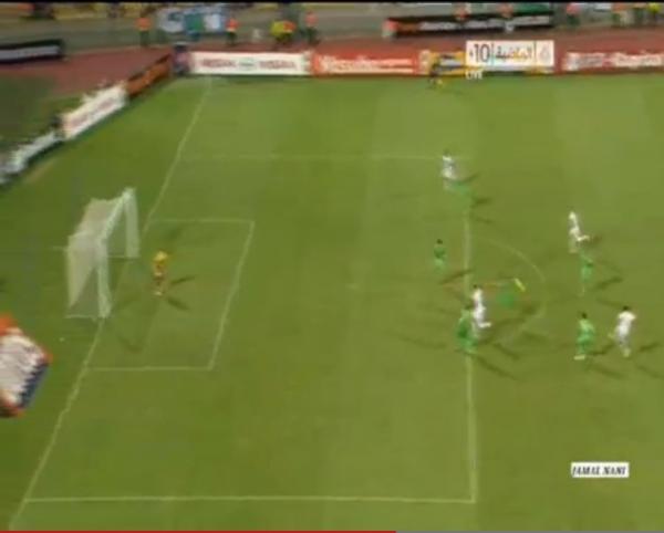 هدف رائع للمساكني في شباك المنتخب الجزائري