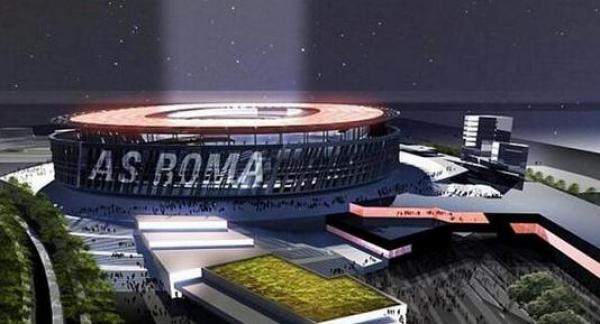 روما يكشف عن تصميم ملعب جديد (صور)
