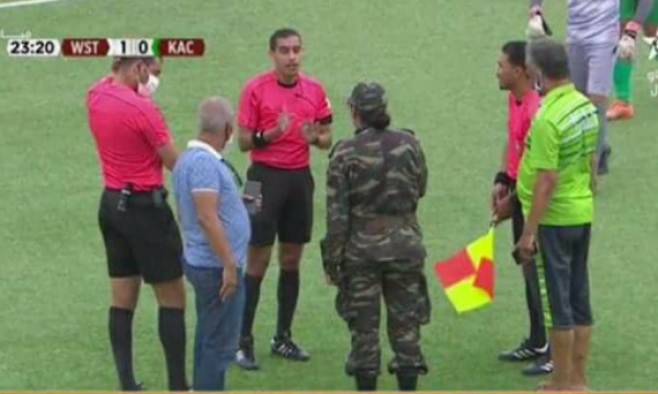 تطورات جديدة في قضية مباراة وداد تمارة والنادي القنيطري التي أوقفتها "قايدة" على المباشر