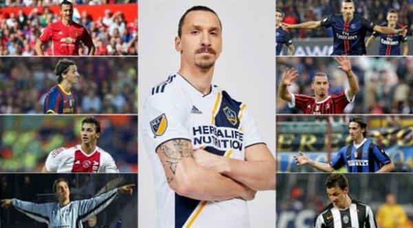 إبراهيموفيتش.. 9 أندية و7 دوريات في 19 موسماً