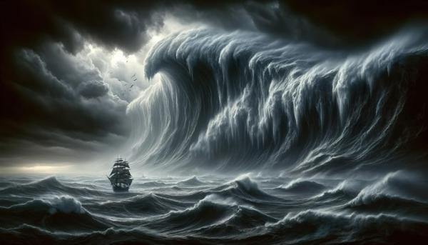 الذكاء الاصطناعي يساعد على فك شفرة "الأمواج العملاقة"