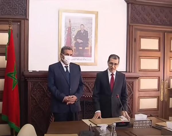 سعد الدين العثماني يسلم السلطة إلى رئيس الحكومة الجديد عزيز أخنوش