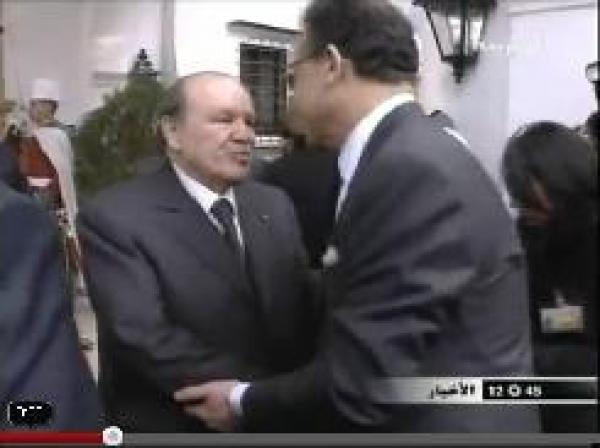استقبال الرئيس الجزائري عبدالعزيز بوتفليقة لسعد الدين  العثماني  