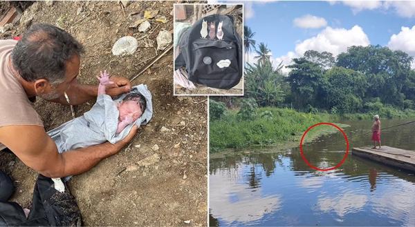 رضيعة تنجو بأعجوبة في ساعاتها الأولى..وضعت في حقيبة ورميت بالنهر