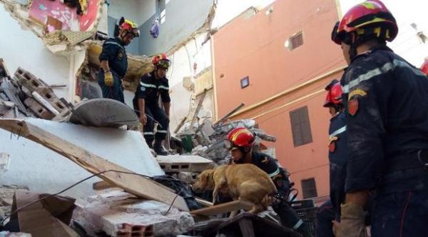 انهيار منزل آيل للسقوط بالبيضاء يخلف جرحى والبحث جاري عن ضحايا محتملين (صور)