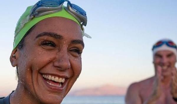 السباحة والطبيبة مريم بن لادن