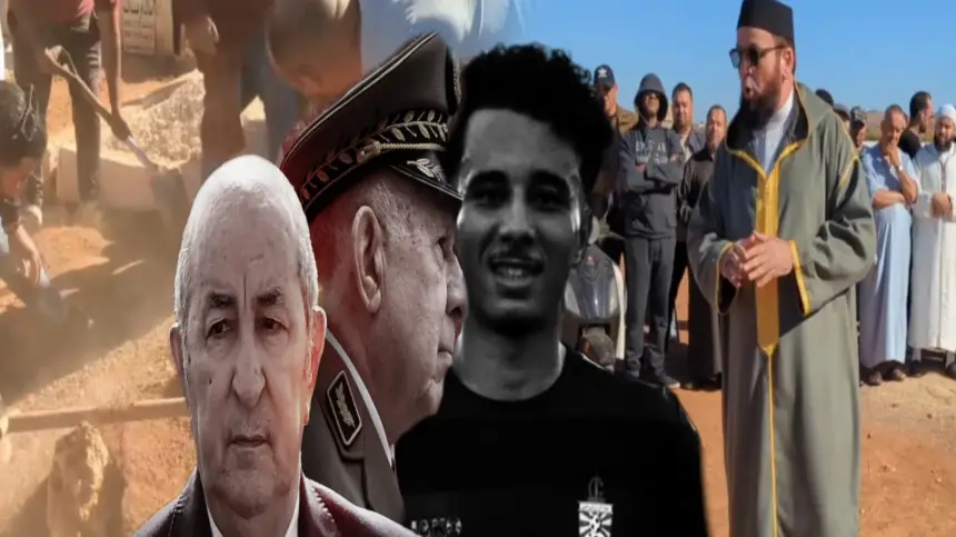 الناظور تودع اللاعب أسامة همام.. جنازة مهيبة لابن المدينة الذي سقط برصاص كابرانات الجزائر